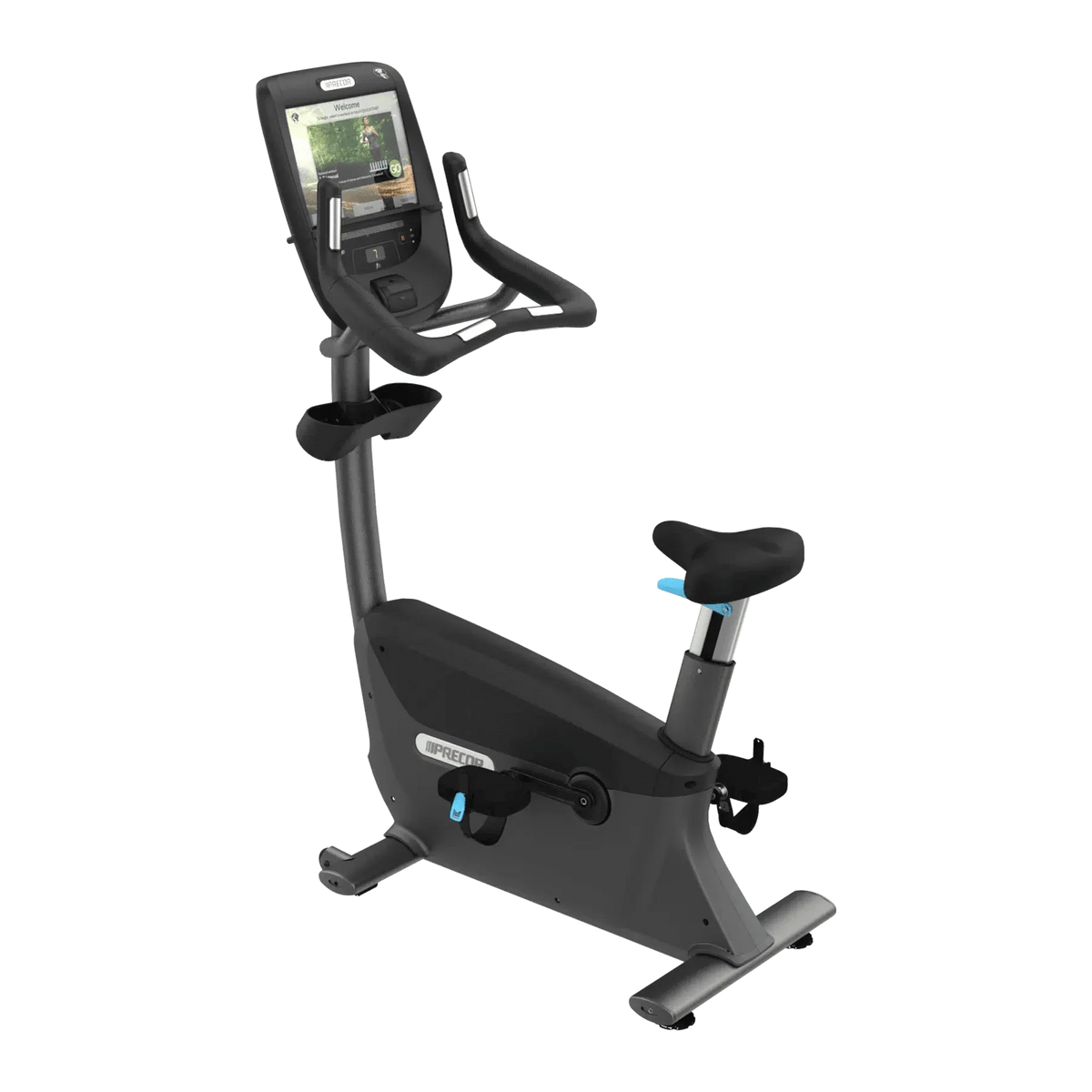Precor UBK 885 Upright Bike with P82 Console