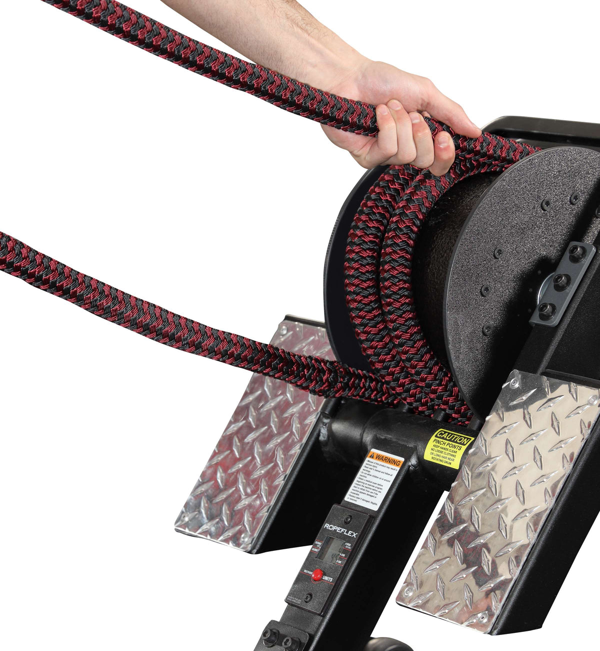 Ropeflex RX3200 Horizontal Rope Pulling Machine with Sliding Seat - Br ...
