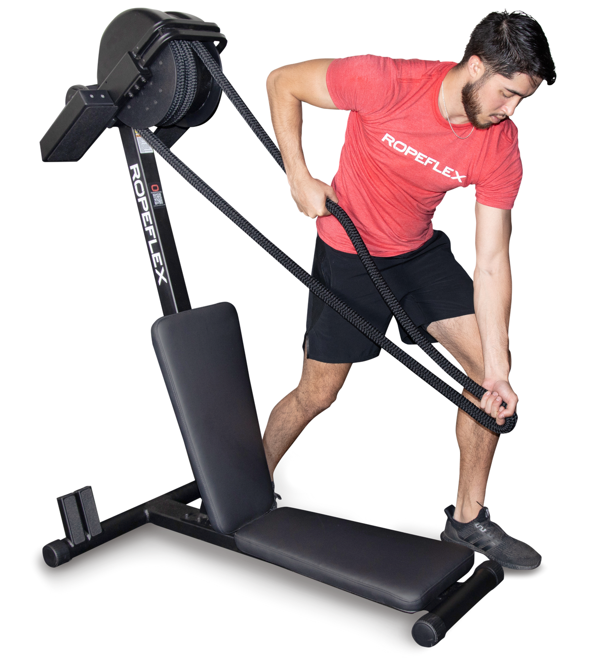 Ropeflex RX2300 Dual Position Horizontal and Vertical Rope Training Machine - Brand New