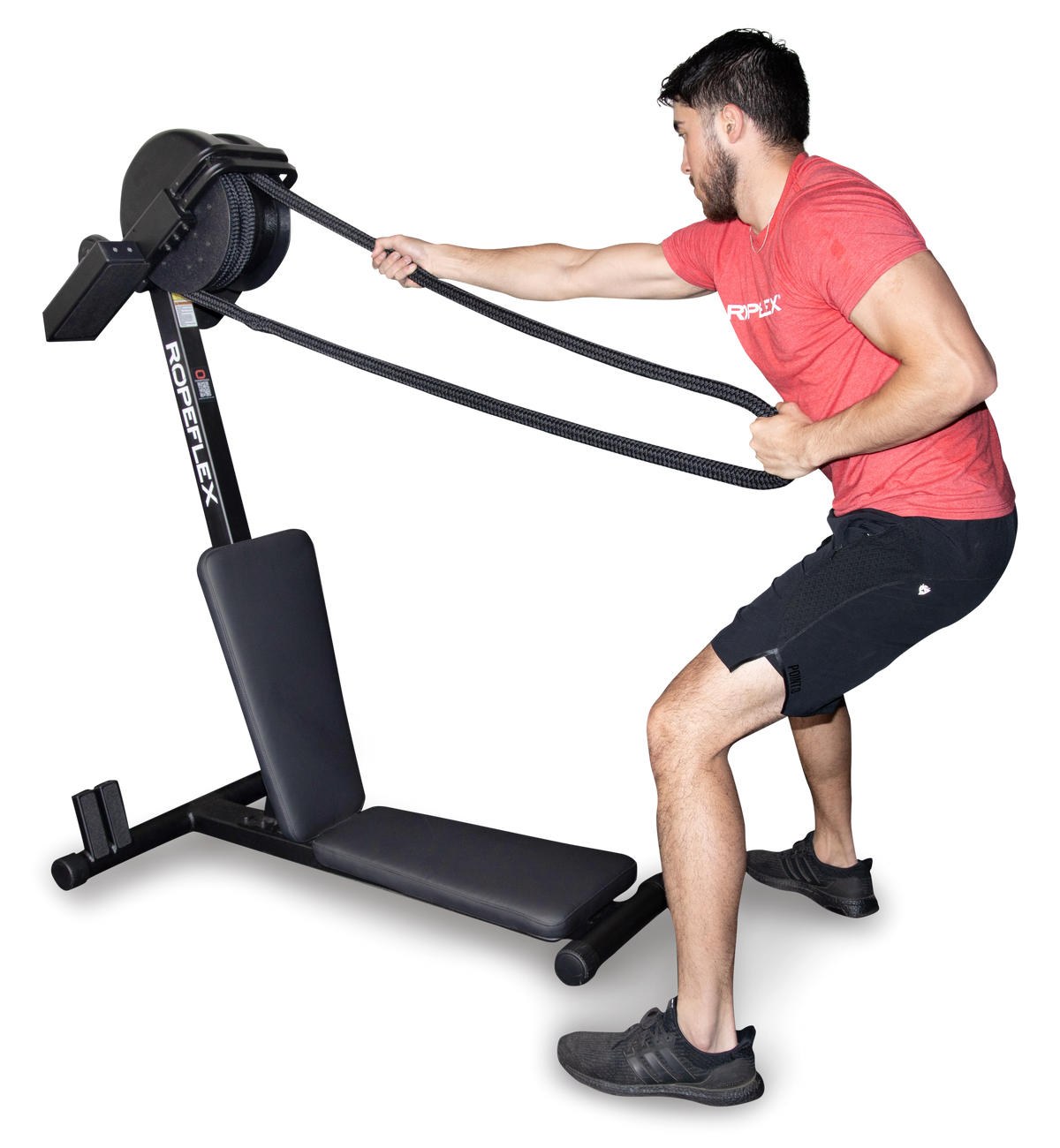 Ropeflex RX2300 Dual Position Horizontal and Vertical Rope Training Machine - Brand New