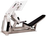cybex plate loaded leg press sled weight Cybex 5235 Plate Loaded Squat Press Strength Machine